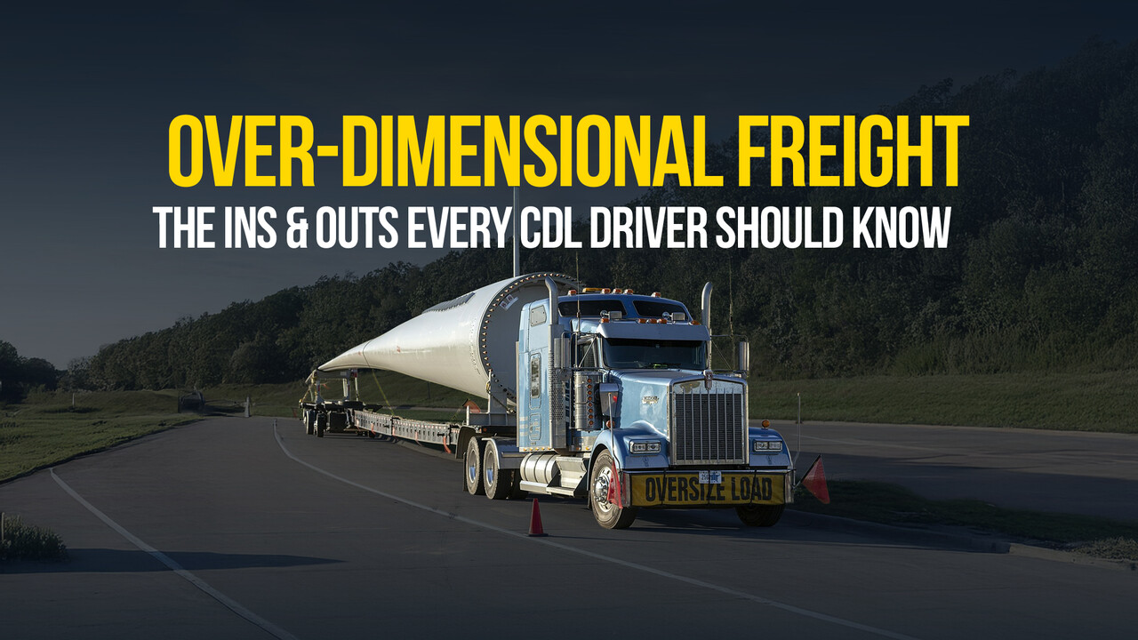 Over-dimensional freight jobs are among the most challeng